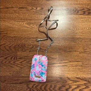 Floral Lilly Pulitzer Pink Crossbody Bag